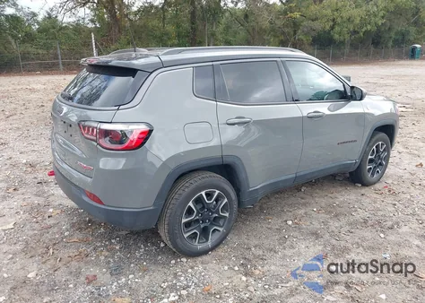 2021 Jeep Compass Trailhawk 4X4 из США, поврежденный, VIN 3C4NJDDB1MT538043